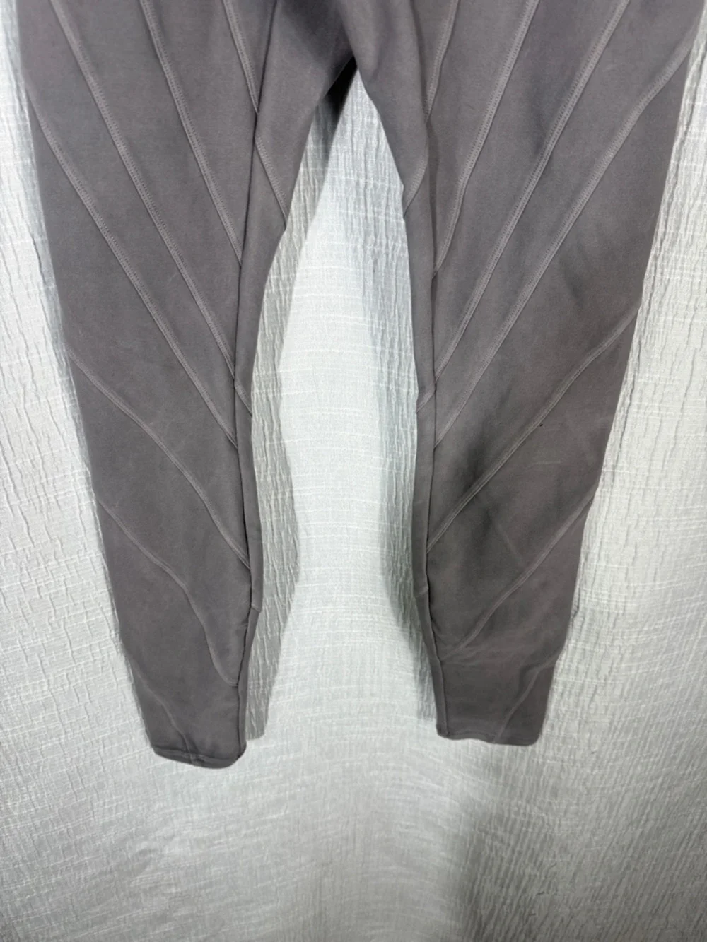 ALO Yoga Alosoft Washed Cool Grey High-Waist‎ Sunray Leggings extra small
